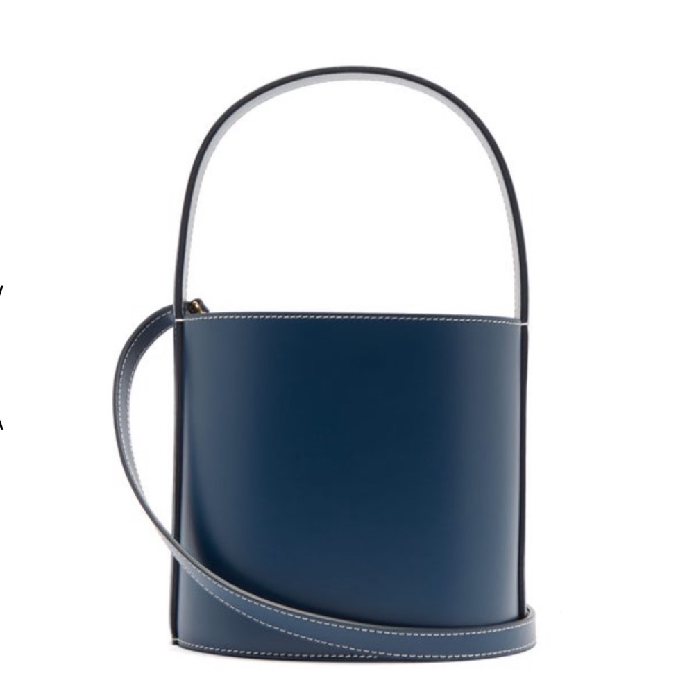 Bissett leather bucket bag